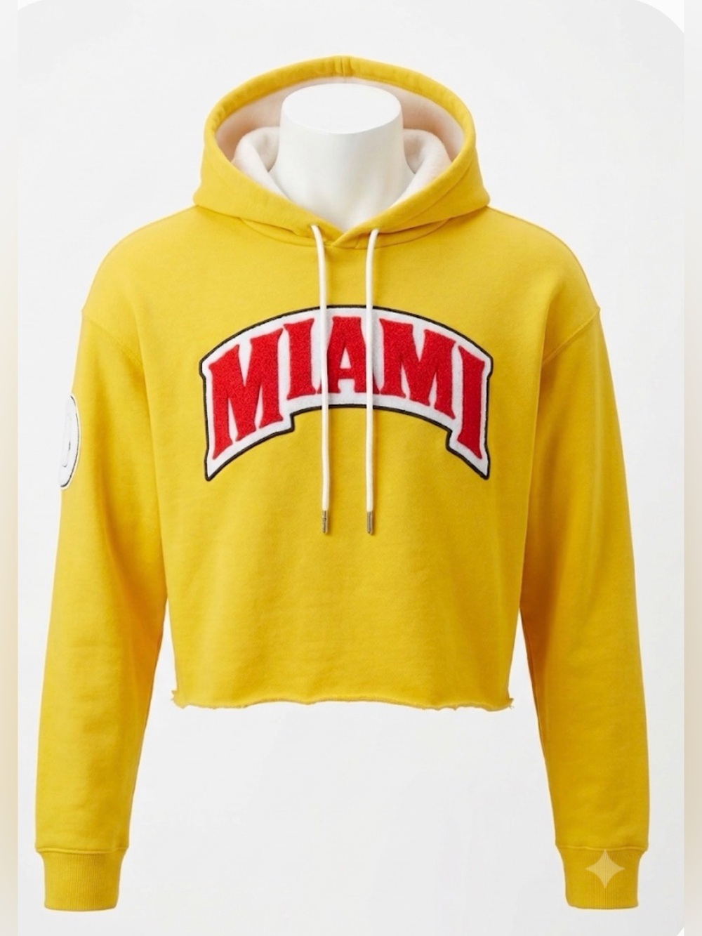 Backwoods Miami Cropped Hoodie  100% cotton - size S